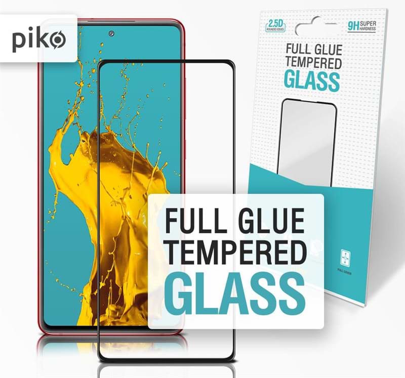 Захисне скло для смартфону Piko Samsung Galaxy S20FE SM-G780 Black Full Glue 0.3mm 2.5D (1283126505782)