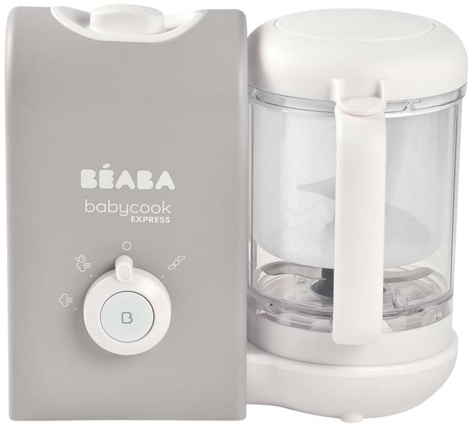 Блендер-пароварка для дітей Beaba Babycook Express Grey (916300) - Фото 1