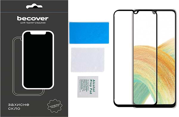 Фото - Захисне скло для смартфону BeCover for ZTE Blade A33 Plus Black (710173)