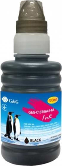 Чернила G&G Epson L100/L200 Black T6641 100 мл (G&G-C13T66414A)