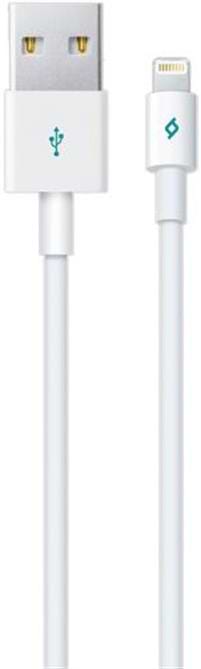 Кабель Ttec USB - Lightning 1m White (2DK7508B)