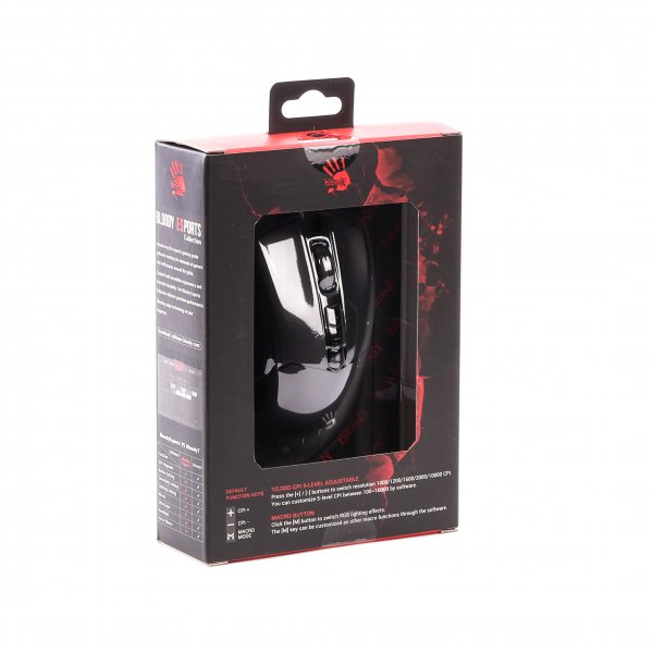 Фото - Мышь проводная игровая Bloody ES9 Plus (Stone Black)