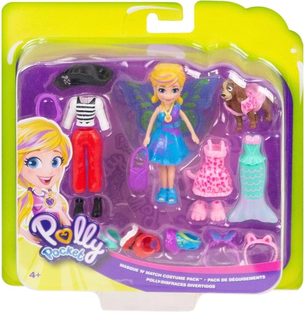 Фото - Міні-лялька набір Polly Pocket Маленька модниця з улюбленцем (GDM15)