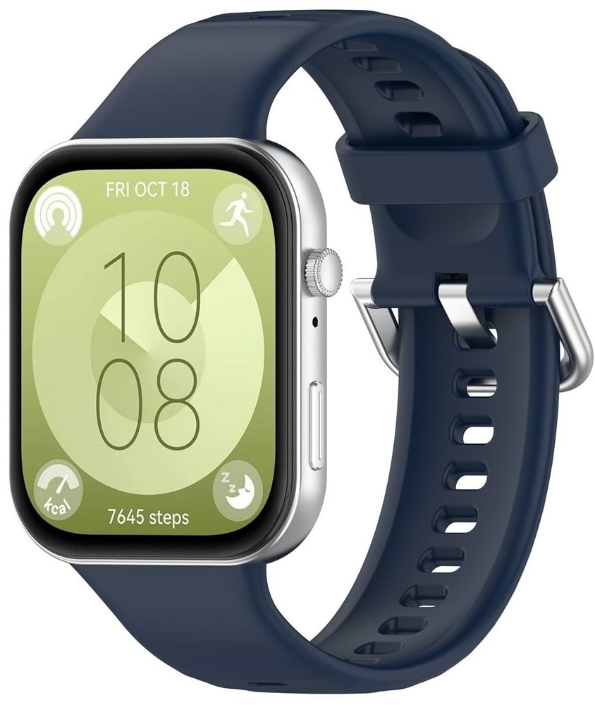 Ремешок для смарт-часов BeCover for Huawei Watch Fit 3 / Fit 4 / Fit 4 Pro Deep Blue (714107) - Фото 1