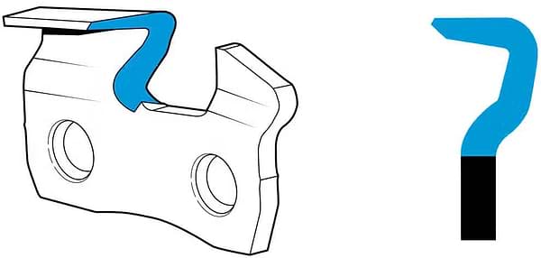 Фото - Цепь для пилы Oregon 3/8" 1.3 мм 52 ланки 14"/35 см (91VXL_52E)