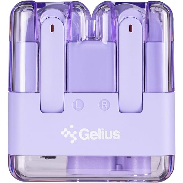 Фото - Навушники вкладиші бездротові TWS Gelius Monster GP-TWS043 Violet (99810)
