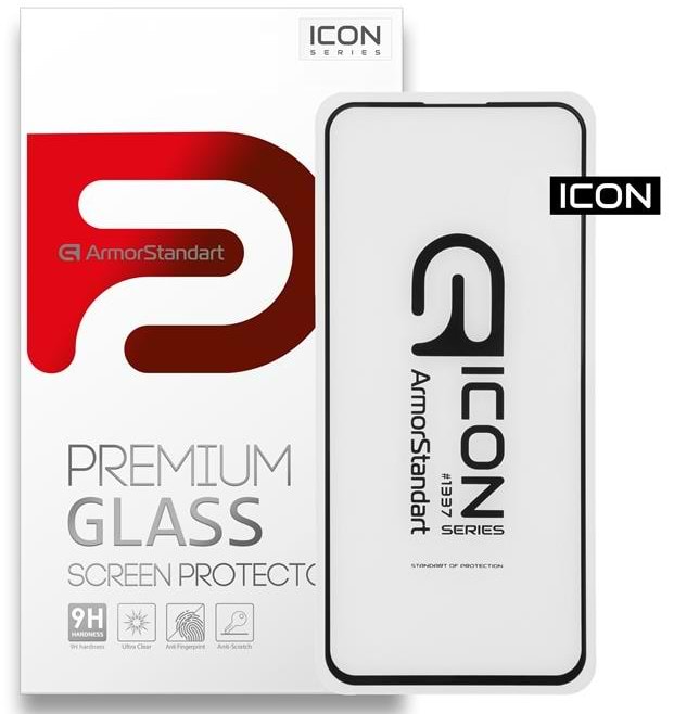 Захисне скло для смартфону Armorstandart Icon for Samsung Galaxy M31s SM-M317 Black 0.33mm (ARM56907)