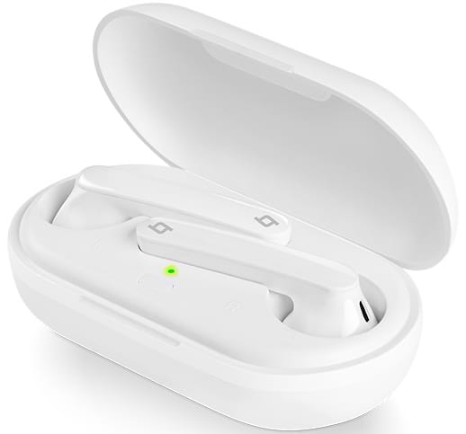 Фото - Наушники вкладыши беспроводные TWS Ttec AirBeat Free White (2KM133B)