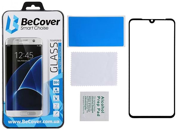 Фото - Захисне скло для смартфону BeCover for Huawei P Smart 2021 Black (705381)