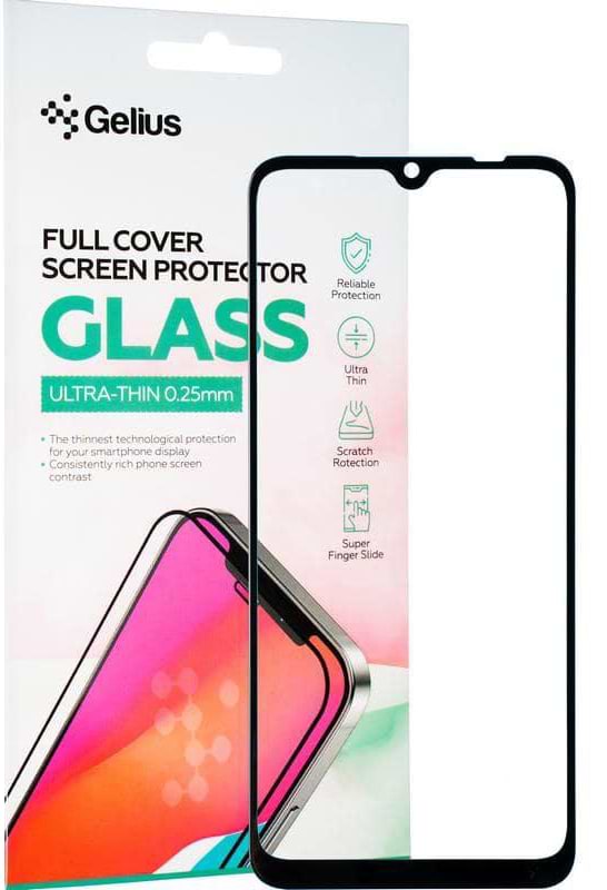 Фото - Захисне скло для смартфону Gelius Full Cover Ultra-Thin 0.25mm for Xiaomi Redmi A1 Black (92117) Фото - Захисне скло для смартфону Gelius Full Cover Ultra-Thin 0.25mm for Xiaomi Redmi A1 Black (92117)