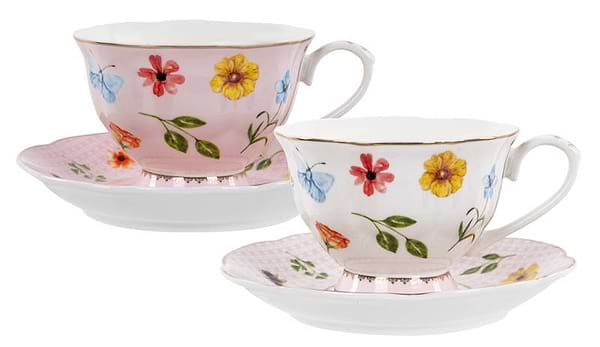 Фото - Набір чашок Lefard Blossom 4 пр. 220 мл (922-086) Фото - Набір чашок Lefard Blossom 4 пр. 220 мл (922-086)