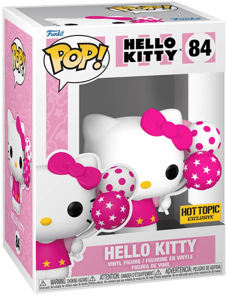 Фото - Колекційна фігурка FUNKO POP! серії Hello Kitty - ХЕЛЛОУ КІТТІ З КУЛЬКАМИ (92223)