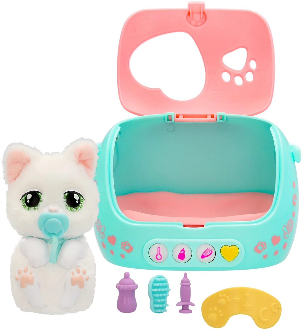Интерактивная игрушка Baby Paws серии Just Born — КОТЕНОК (с аксесc.) (923485IM)