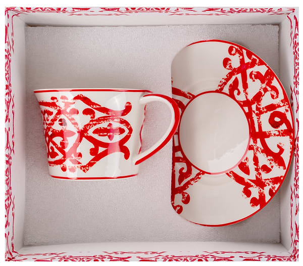 Фото - Чашка Lefard Сицилия ред 220 мл 2 пр. (924-766)