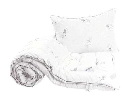 Фото - Набор одеяло полуторное + подушка Руно 140х205 + 50х70 (924.52_Silver Swan) Фото - Набор одеяло полуторное + подушка Руно 140х205 + 50х70 (924.52_Silver Swan)