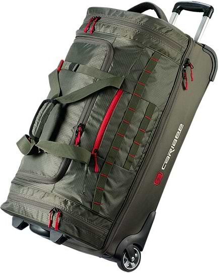 Сумка дорожня Caribee на колесах Scarecrow DX 75L (70cm) Forest Olive (924050)