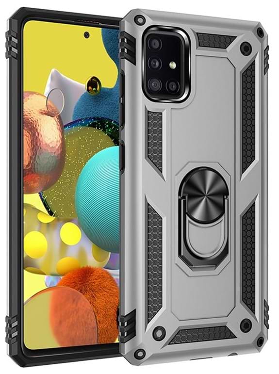 Чохол для смартфону BeCover Military for Samsung Galaxy A51 SM-A515 Silver (705571) - Фото 1