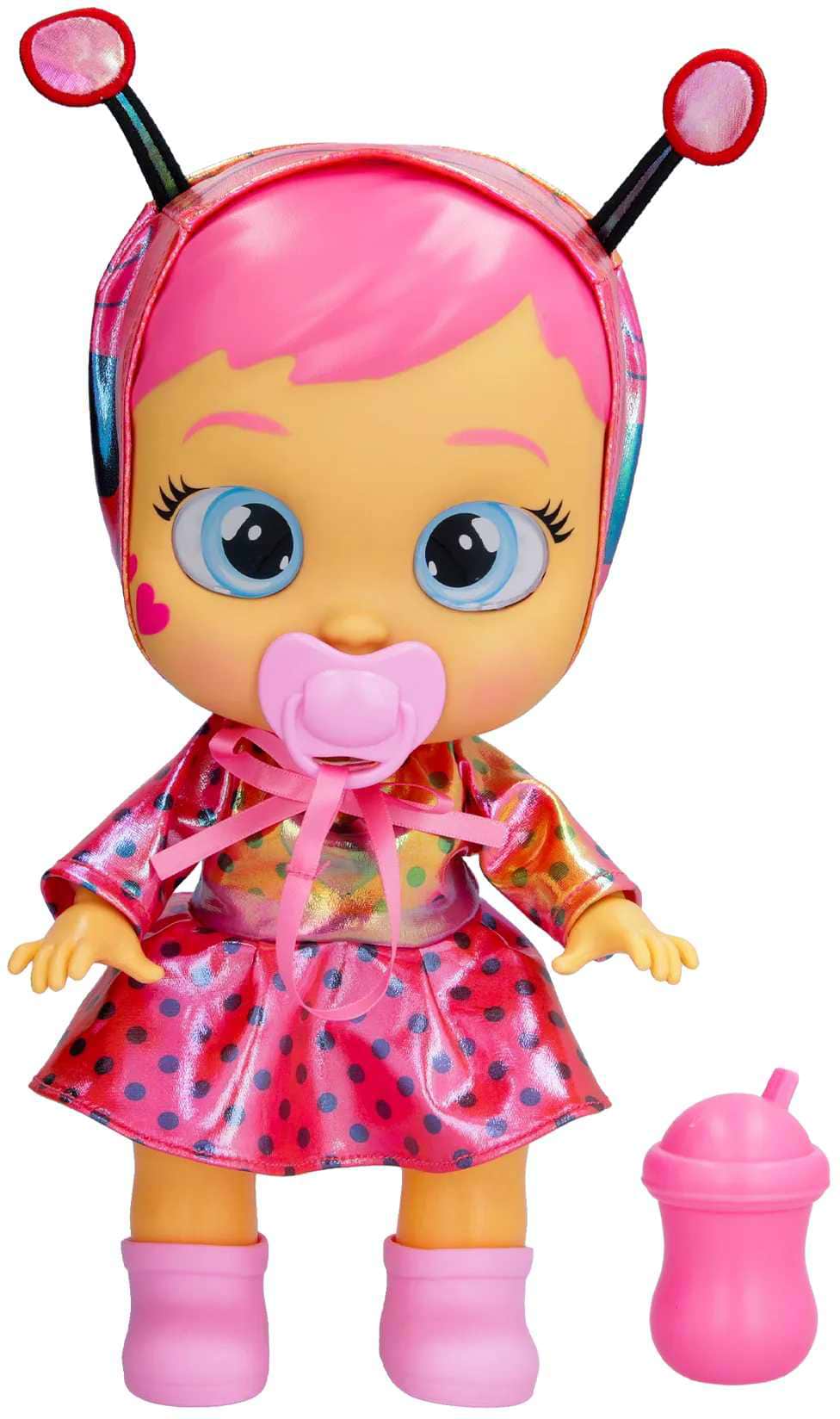 Интерактивный пупс Cry Babies CB. ЗВЕЗДЫ. Плакса Леди с сияющими глазами 30 см (911383) - Фото 1