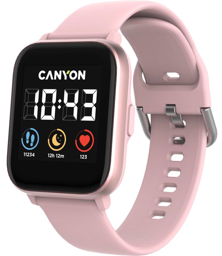 Смарт-часы Canyon Salt CNS-SW78 Pink - Фото 1
