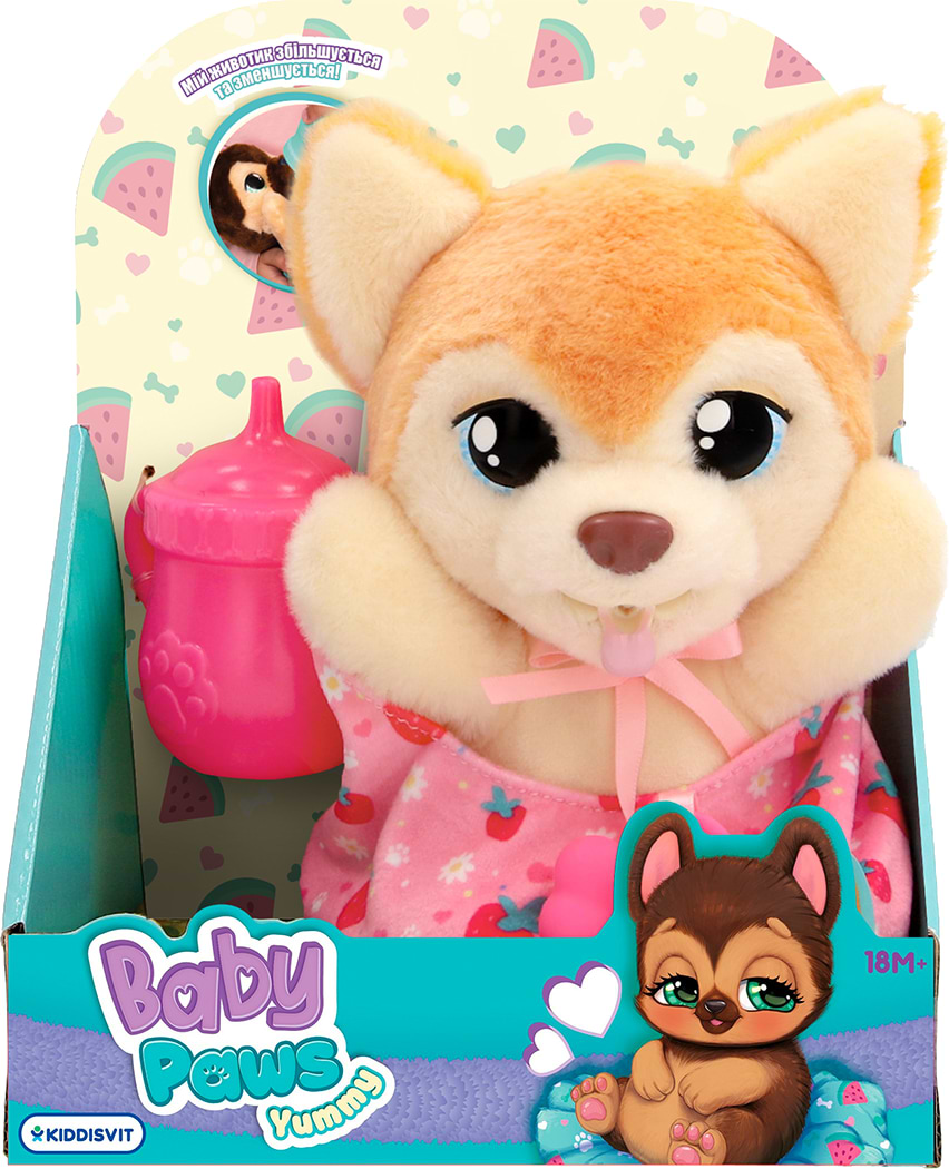 Интерактивная игрушка мягкая Baby Paws серии Yummy – ПОМЕРАНСКИЙ ШПИЦ (с аксесс.) (926387IM) - Фото 1