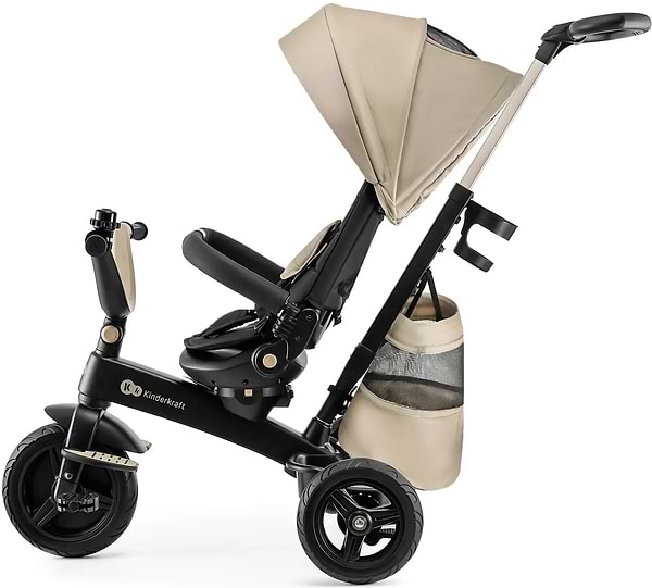 Фото - Трёхколёсный велосипед Kinderkraft Easytwist Beige (KREASY00BEG0000)