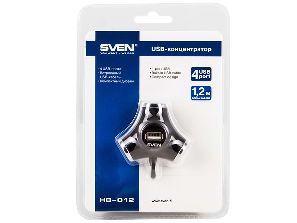 Фото - Хаб USB Sven HB-012
