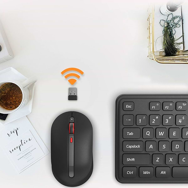 Фото - Клавіатура + миша бездротова Xiaomi MiiiW Keyboard and Mouse Combo Gen 3 PB03 Black (MW24PB03) UA