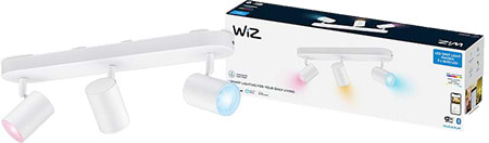 Светодиодный светильник WiZ IMAGEO Spots 3x5W 2200-6500K RGB Wi-Fi White (929002658901)