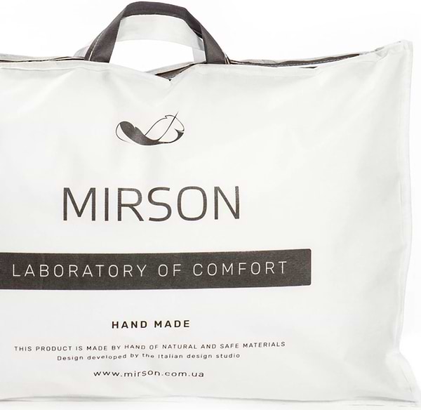 Фото - Подушка стандартна MirSon бамбукова Royal Pear 0414 середня 60х60 см (2200000041500)