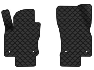 Килимки з екошкіри в салон авто передні EVAtech для Tiguan (Mk 2) Volkswagen 2016-2020 2 покоління SUV EU (VW31492AA2AV4BBB)