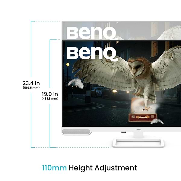 Фото - Монитор BenQ EW3290U White (9H.LN4LJ.LBE)