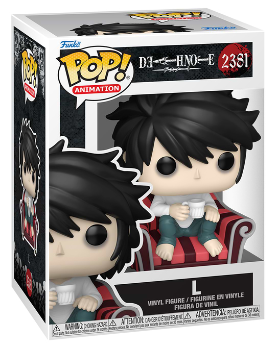 Колекційна фігурка FUNKO POP! серії Зошит смерті - L (93291)