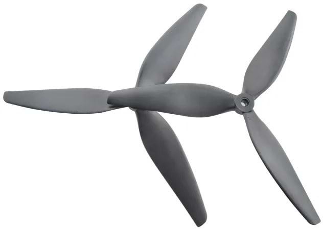 Пропелер для квадрокоптера HQProp Cine8 8X4.5X3 Black (1CW+1CCW) - Фото 1