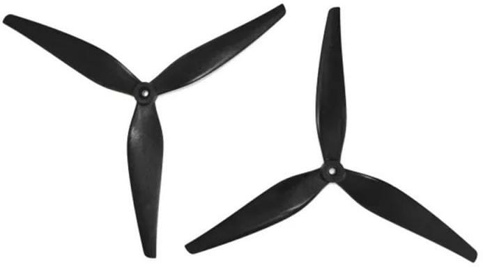 Пропелер для квадрокоптера HQProp MacroQuad 10X5.5X3 Black (1CW+1CCW)
