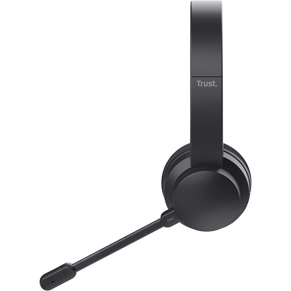 Фото - Гарнитура беспроводная Trust Ayda Wireless ENC headset - Black Ayda Wireless ENC Black (25463)