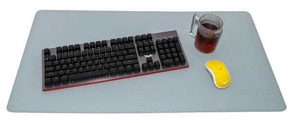 Фото - Килимок для миші ігровий Frime GPF-MSF-XXXL-03 Moonsurfer XXL Silver/Light Blue