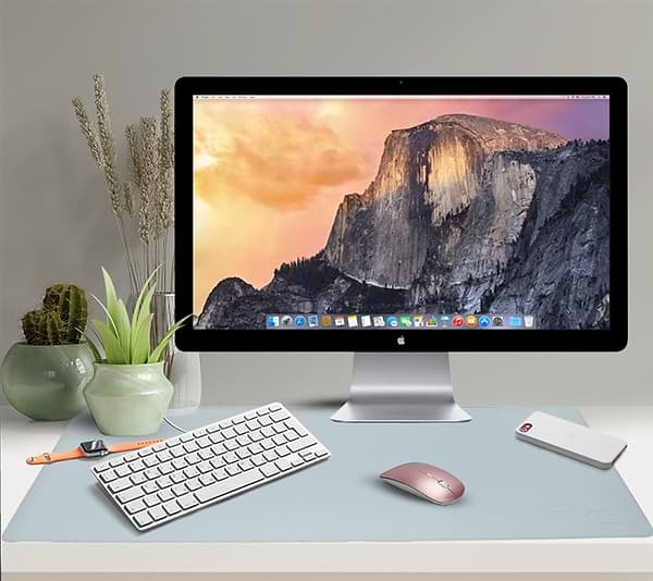 Фото - Килимок для миші ігровий Frime GPF-MSF-XXXL-03 Moonsurfer XXL Silver/Light Blue