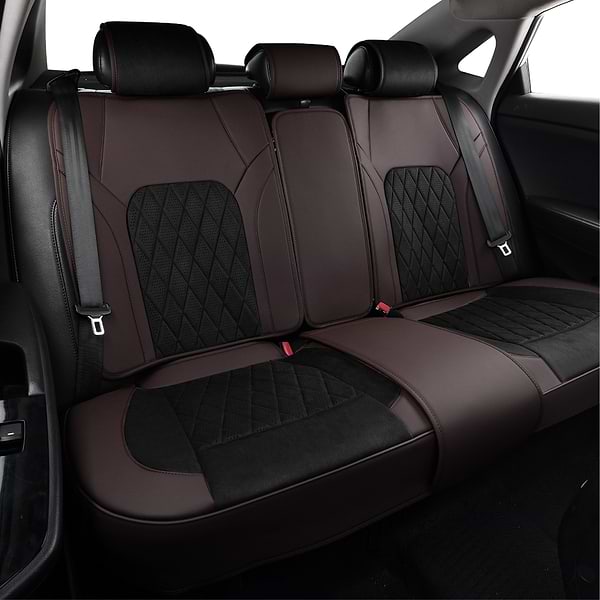 Фото - Комплект накидок на сиденье автомобиля Beltex 3D Malibu black-brown (BX89700)