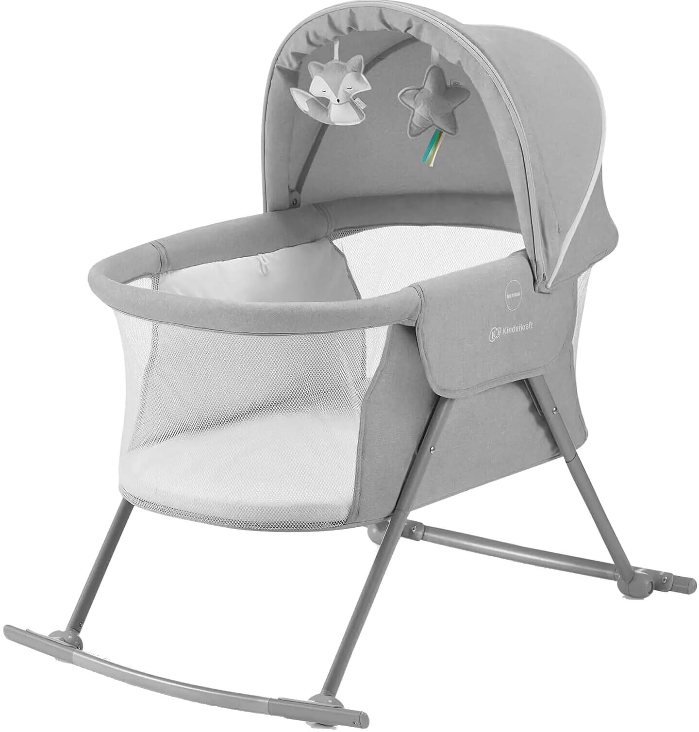 Колыбель-люлька Kinderkraft Lovi Grey (KKLLOVIGRY0000)