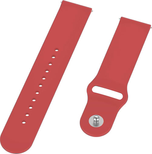 Фото - Ремінець для смарт-годинника BeCover for Samsung Galaxy Watch 42mm/Watch Active/Active 2 40/44mm/Watch 3 41mm/Gear S2 Classic/Gear Sport Red (706168