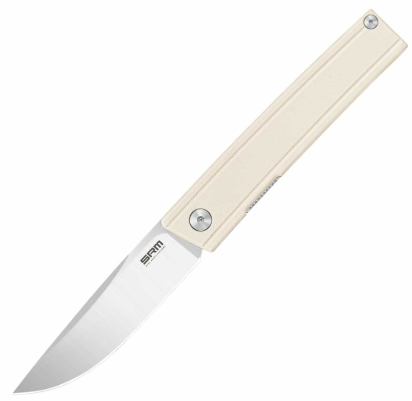 Нож туристический SRM Gent 401LC-GT White