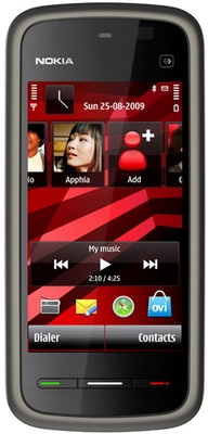 Фото - Смартфон Nokia 5230 Navi Black Chrome