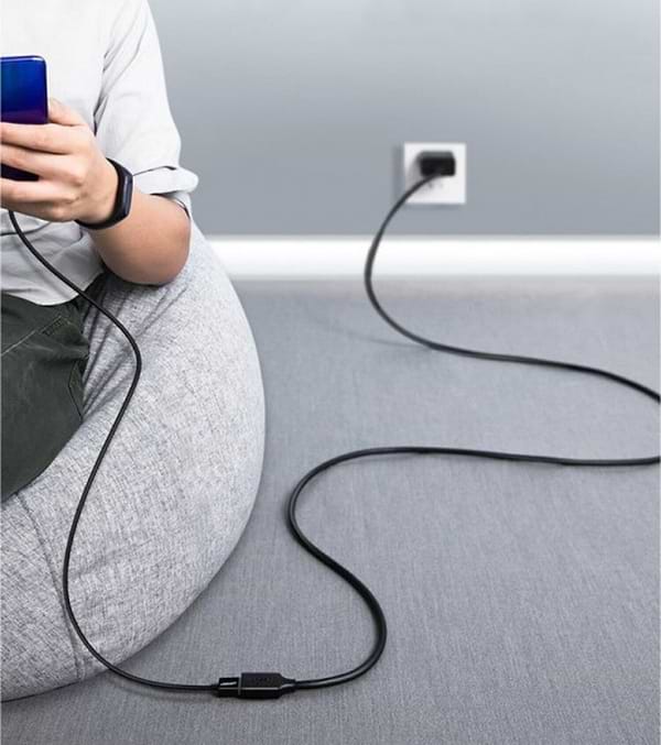 Фото - Кабель USB Type-A - USB Type-A UGREEN US103 USB 2.0 AM-AF 5 m Nickel Plating Extension Cable Black (10318)