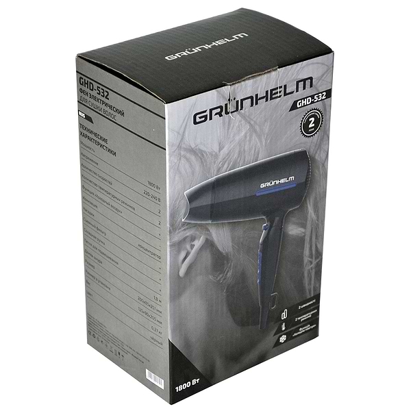 Фото - Фен Grunhelm GHD-532
