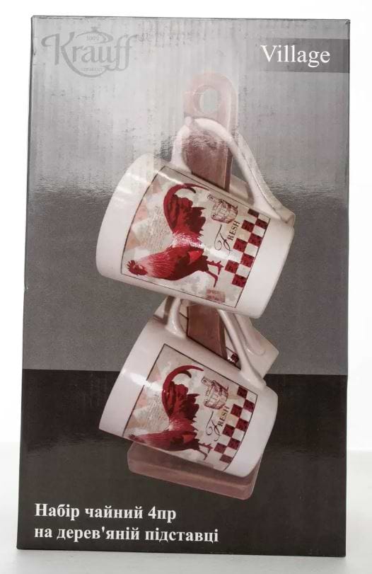 Фото - Набор чашек Krauff 24-269-005 Village 5 пр.
