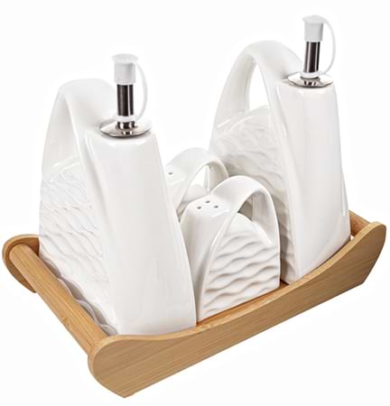 Набор емкостей для специй и приправ Lefard 5 пр. 22х11,7х18,5 см (944-062)