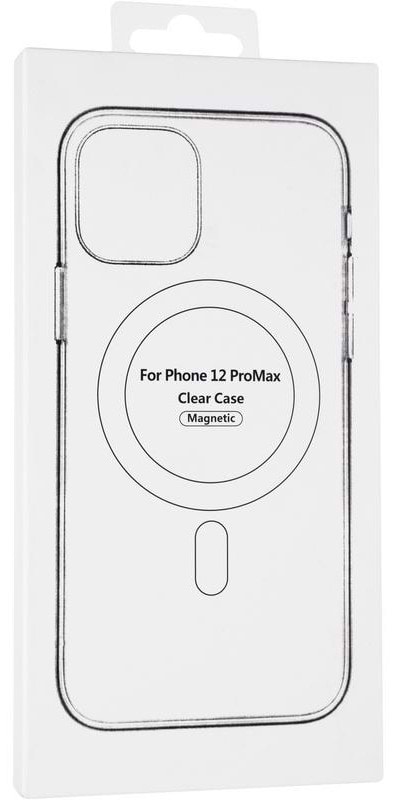 Фото - Чохол для смартфону Gelius Clear Case Acrylic (MagSafe) for iPhone 12 Pro Max Transparent (94675)