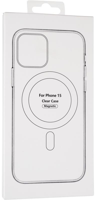 Фото - Чехол для смартфона Gelius Clear Case Acrylic (MagSafe) for iPhone 15 Transparent (94682)
