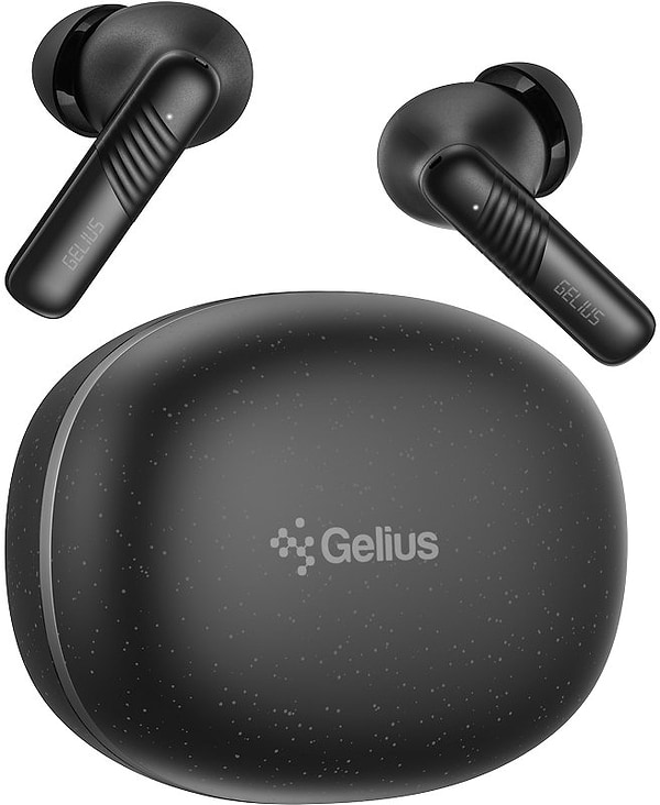 Фото - Навушники вкладиші бездротові TWS Gelius EcoBuds GP-TWS047 Black (101288)