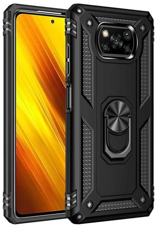 Чехол для смартфона BeCover Military for Xiaomi Poco X3 Black (705643) - Фото 1